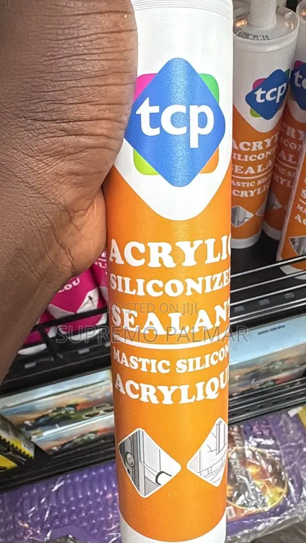 Acrylic Silicon Sealant White, 485 Grams