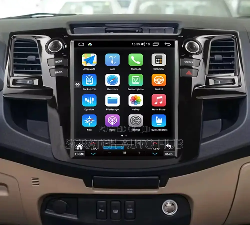 Toyota Fortuner Tesla Screen Available