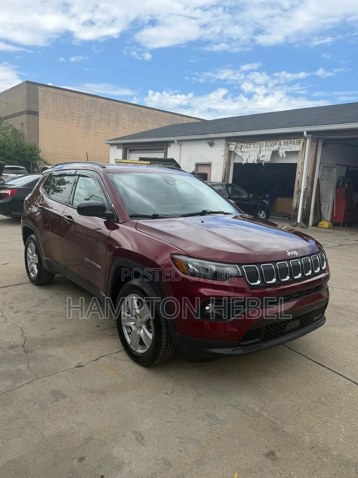 Jeep Compass Latitude 2022 Red