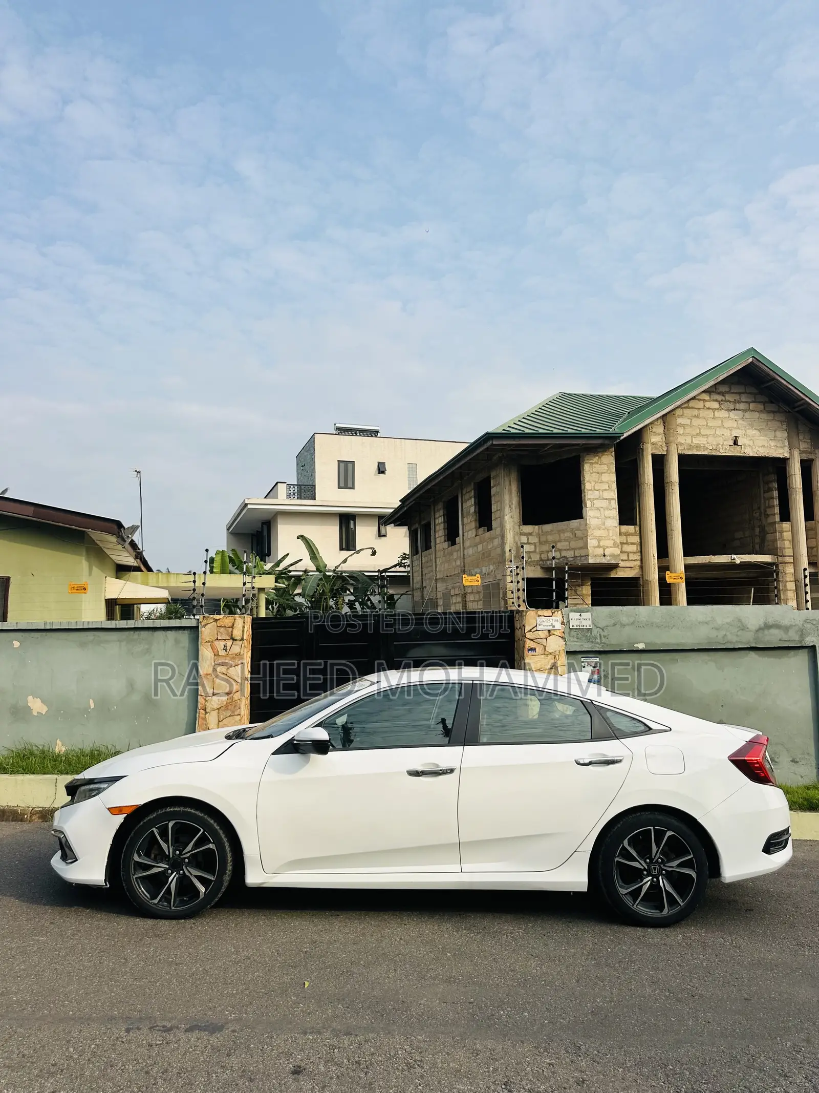 Honda Civic Touring Sedan 2020 White