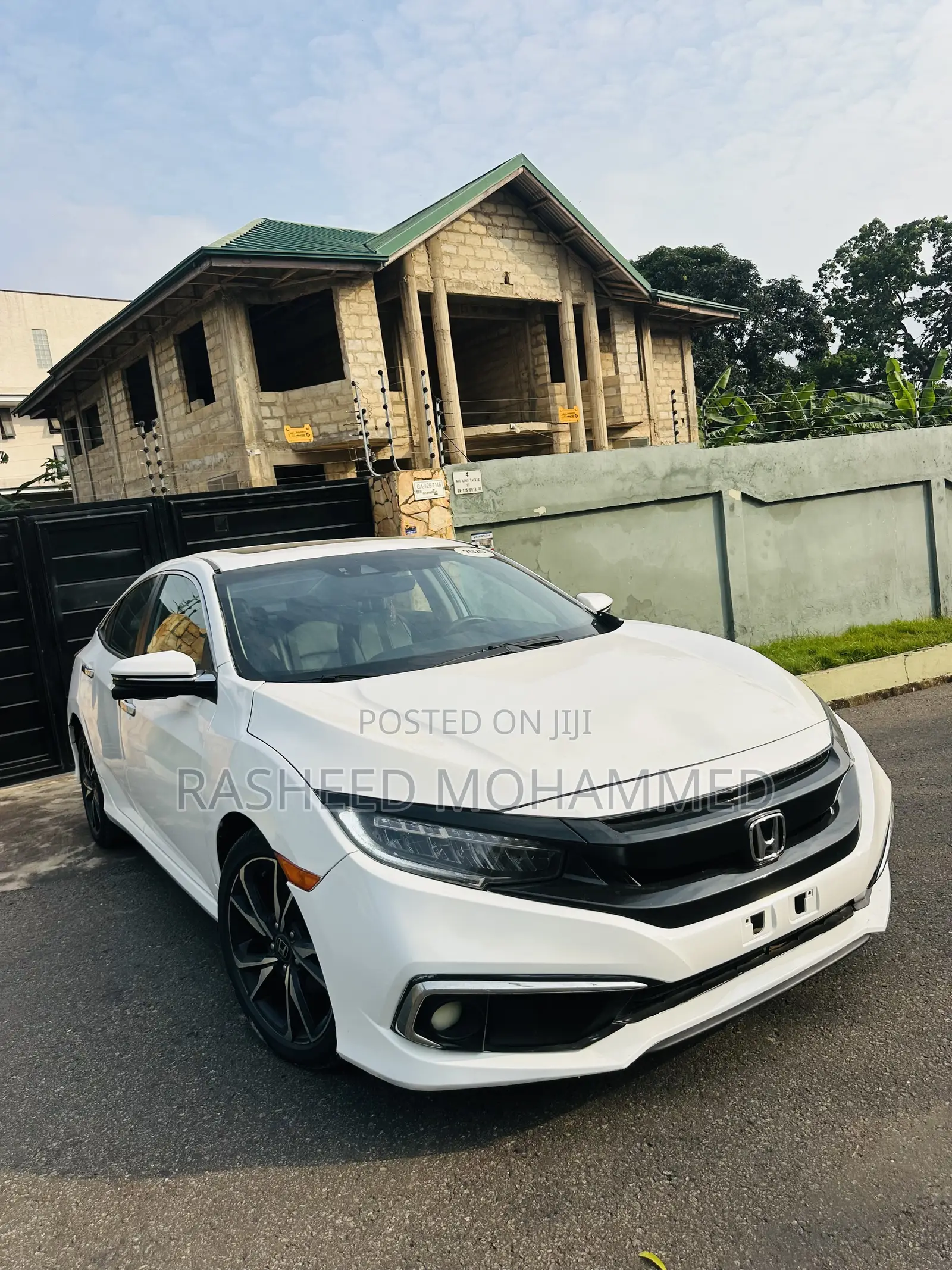 Honda Civic Touring Sedan 2020 White