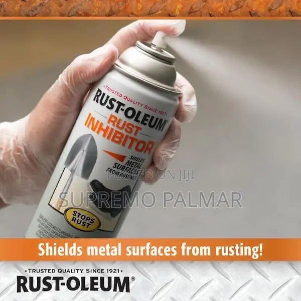 Inhibitor Clear Spray – Anti-Rust Clear Coating for Metal Surfaces