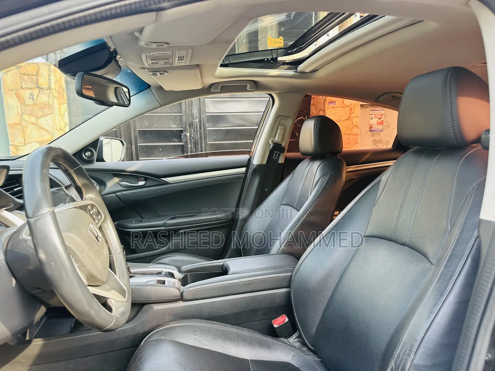 Honda Civic Touring 4dr Sedan (1.5L 4cyl) 2016 Black