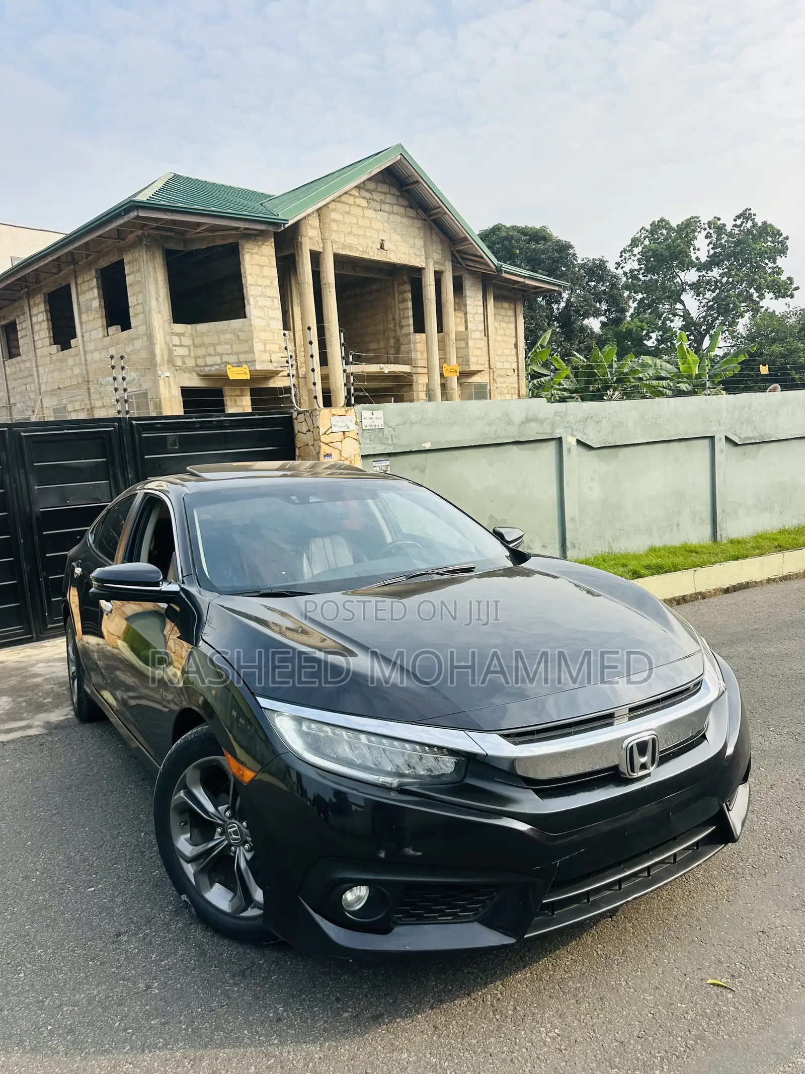 Honda Civic Touring 4dr Sedan (1.5L 4cyl) 2016 Black