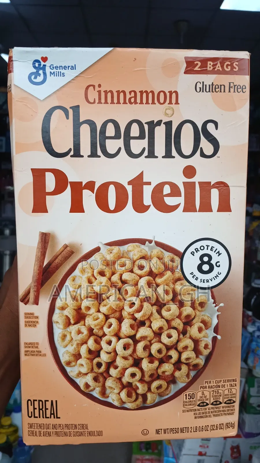 Cinnamon Cheerios Protein, 924g