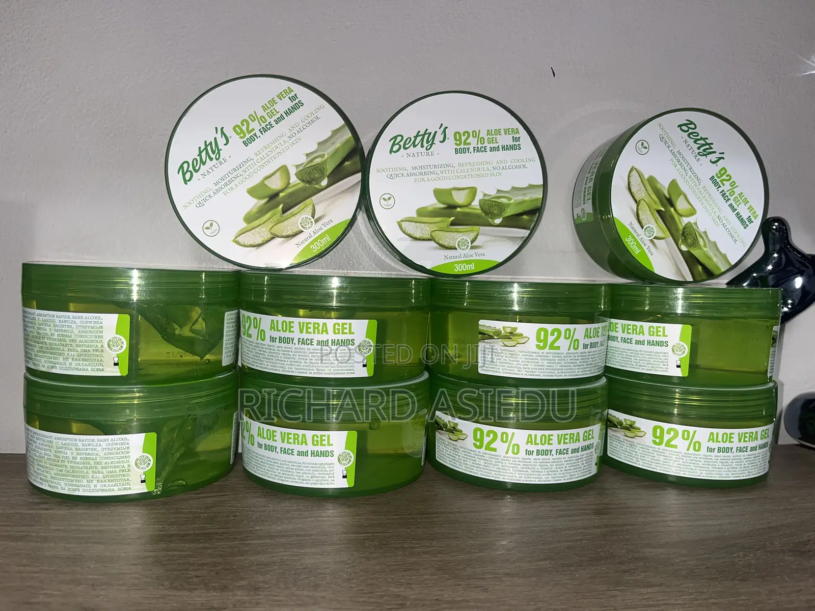 Betty’s Nature 92% Aloe Gel for Body Face and Hands