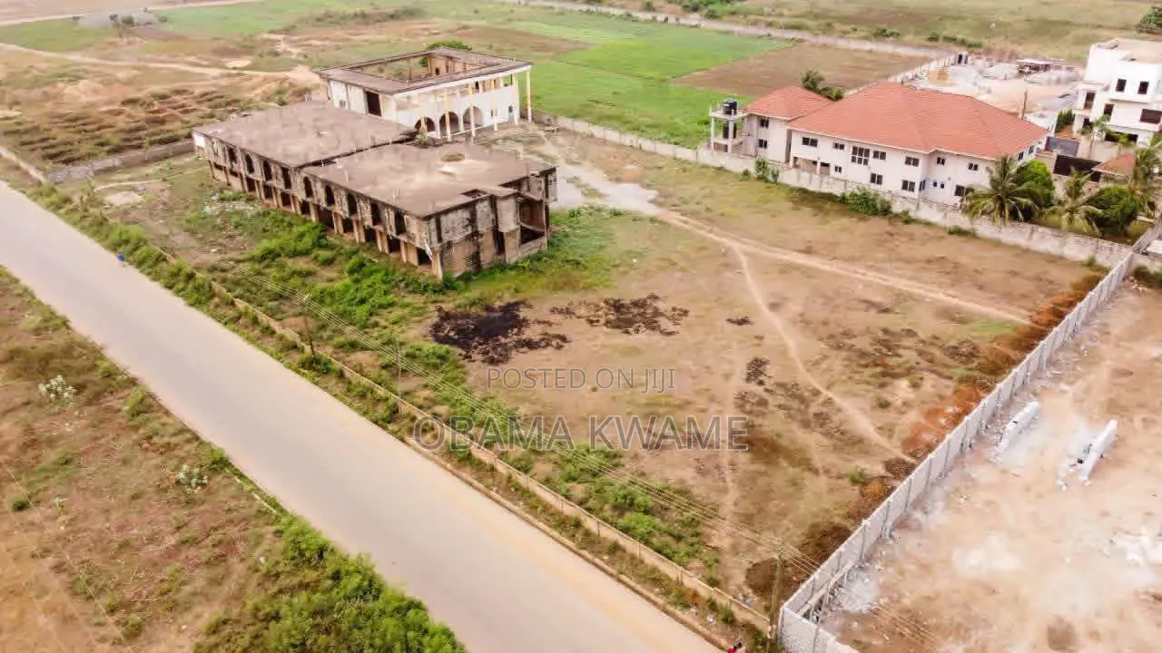 Roadside 15 Plots of Land for Sale on the Accra to Tema Motorway