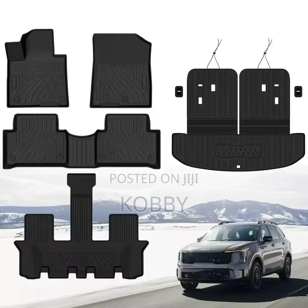 Kia Sorento Seater 6 Seater US 3D + Trunk + Backrest Mat Set