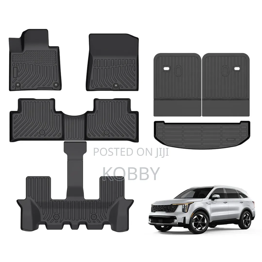 Kia Sorento Seater 6 Seater US 3D + Trunk + Backrest Mat Set