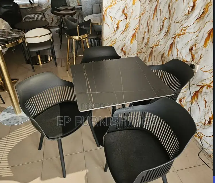 4-Piece Modern Café Dining Set