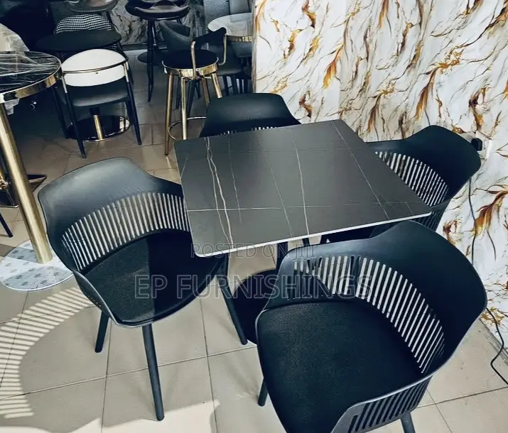 4-Piece Modern Café Dining Set