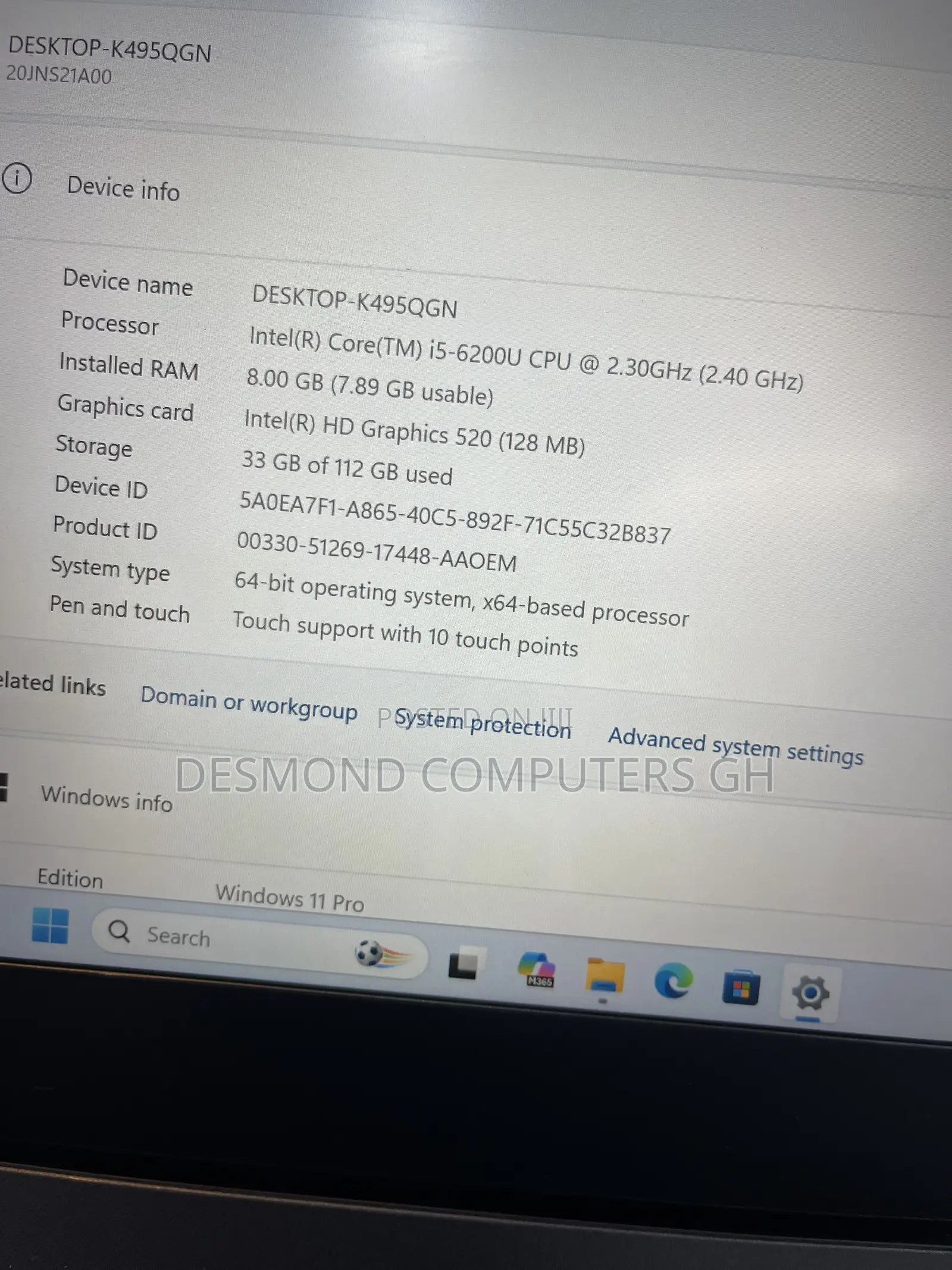 Laptop Lenovo ThinkPad T470 8GB Intel Core i5 SSD 128GB