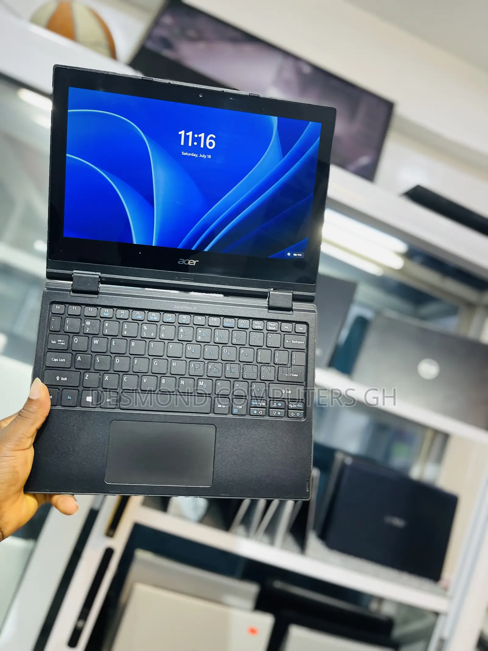 Laptop Acer TravelMate 4GB Intel Pentium SSD 60GB