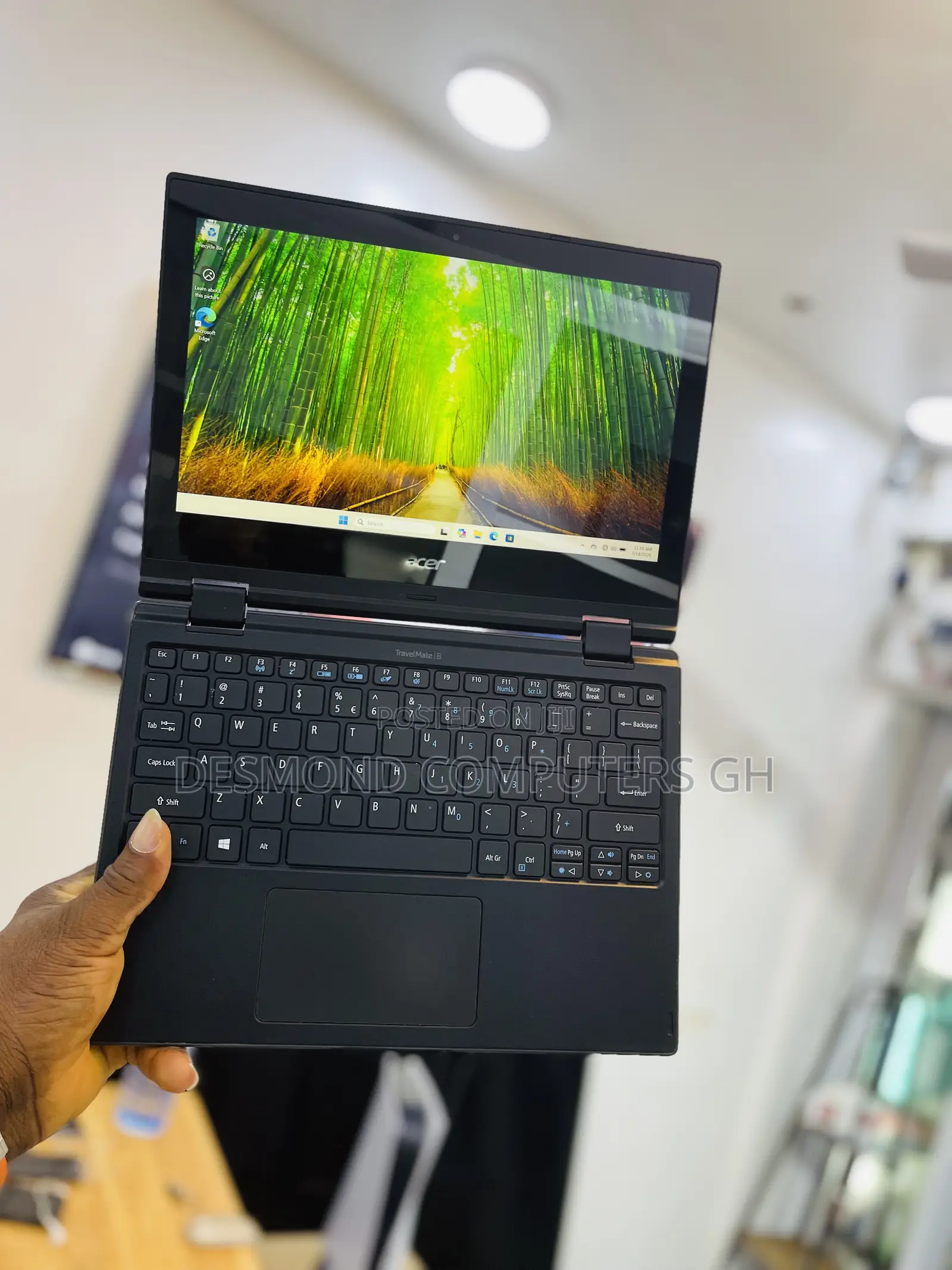 Laptop Acer TravelMate 4GB Intel Pentium SSD 60GB