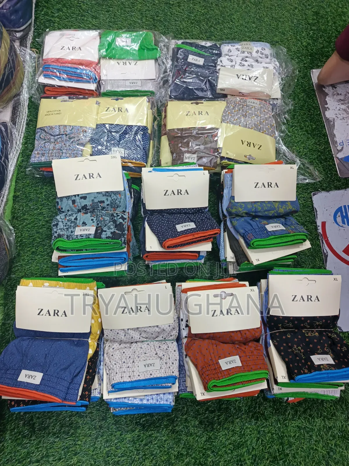 Zara Boxer Shorts Pack – Soft, Stretch, Affordable Tryahu Price in Gh