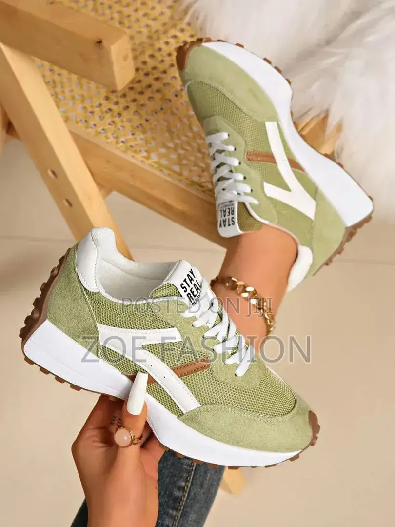 Ladies Quality Sneakers(stay Real Designe)