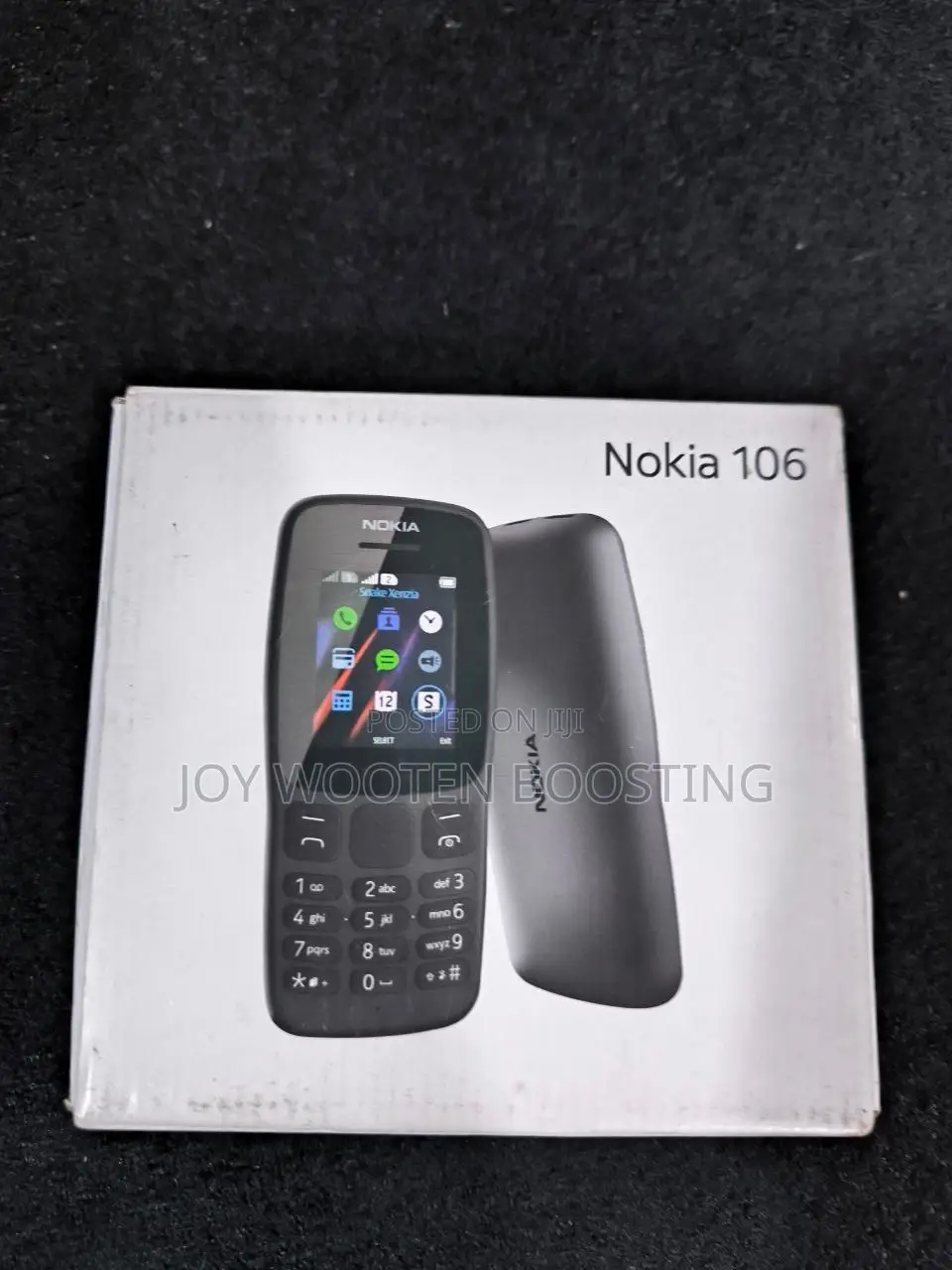 New Nokia 106 Black