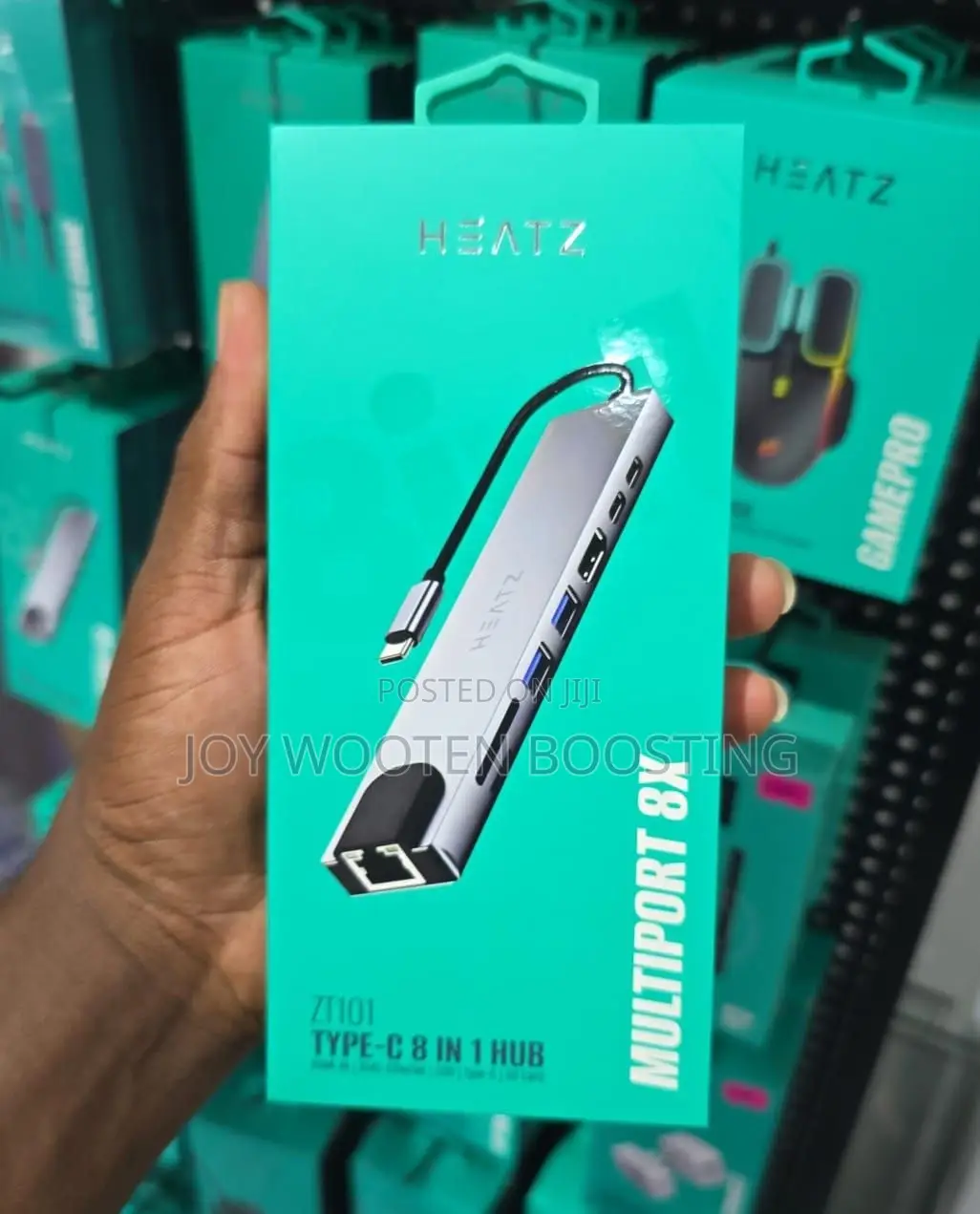 Heatz ZT101 Multiport 8-in-1 Type-C Hub