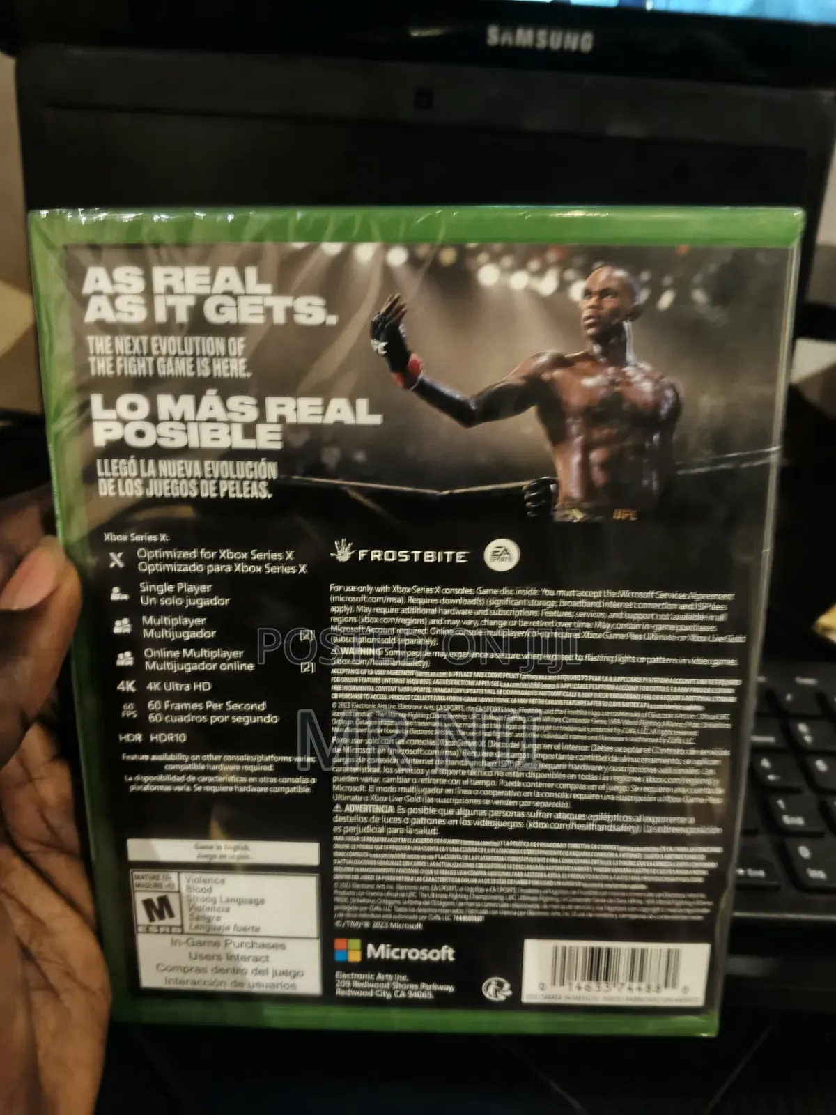 UFC 5 Series X Game Disc