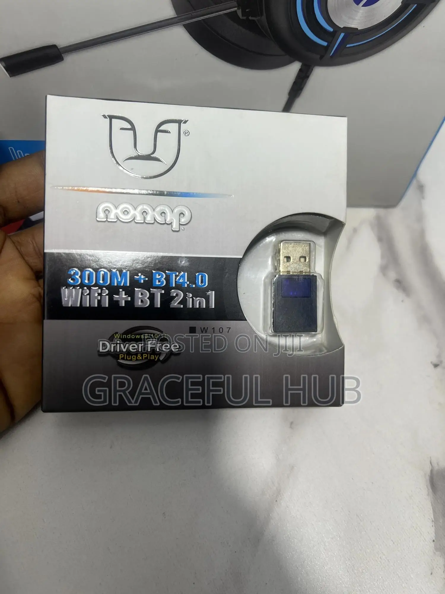 2in1 Wi-Fi +Bt Adapter