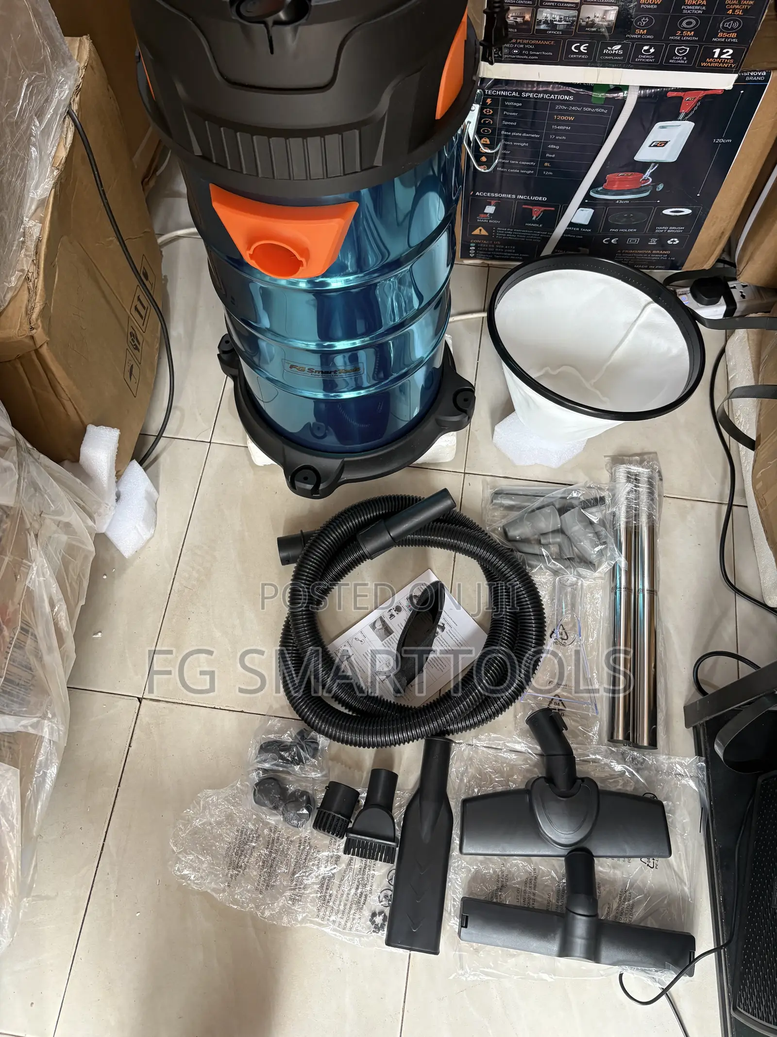 Wet Dry Blower Vacuum Cleaner Home and Industrial