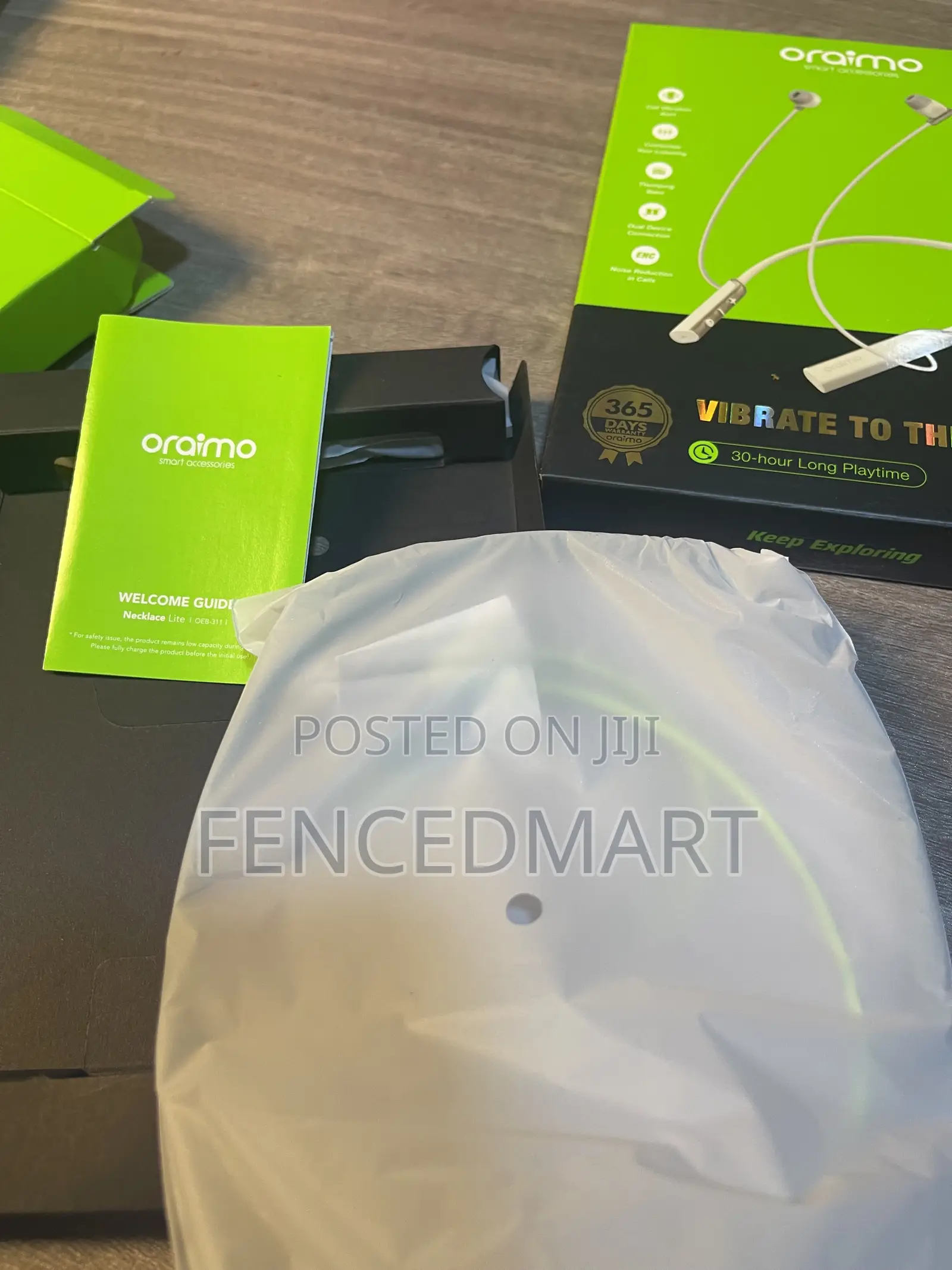 Oraimo Necklace Lite Wireless Bluetooth Neckband Earphones W