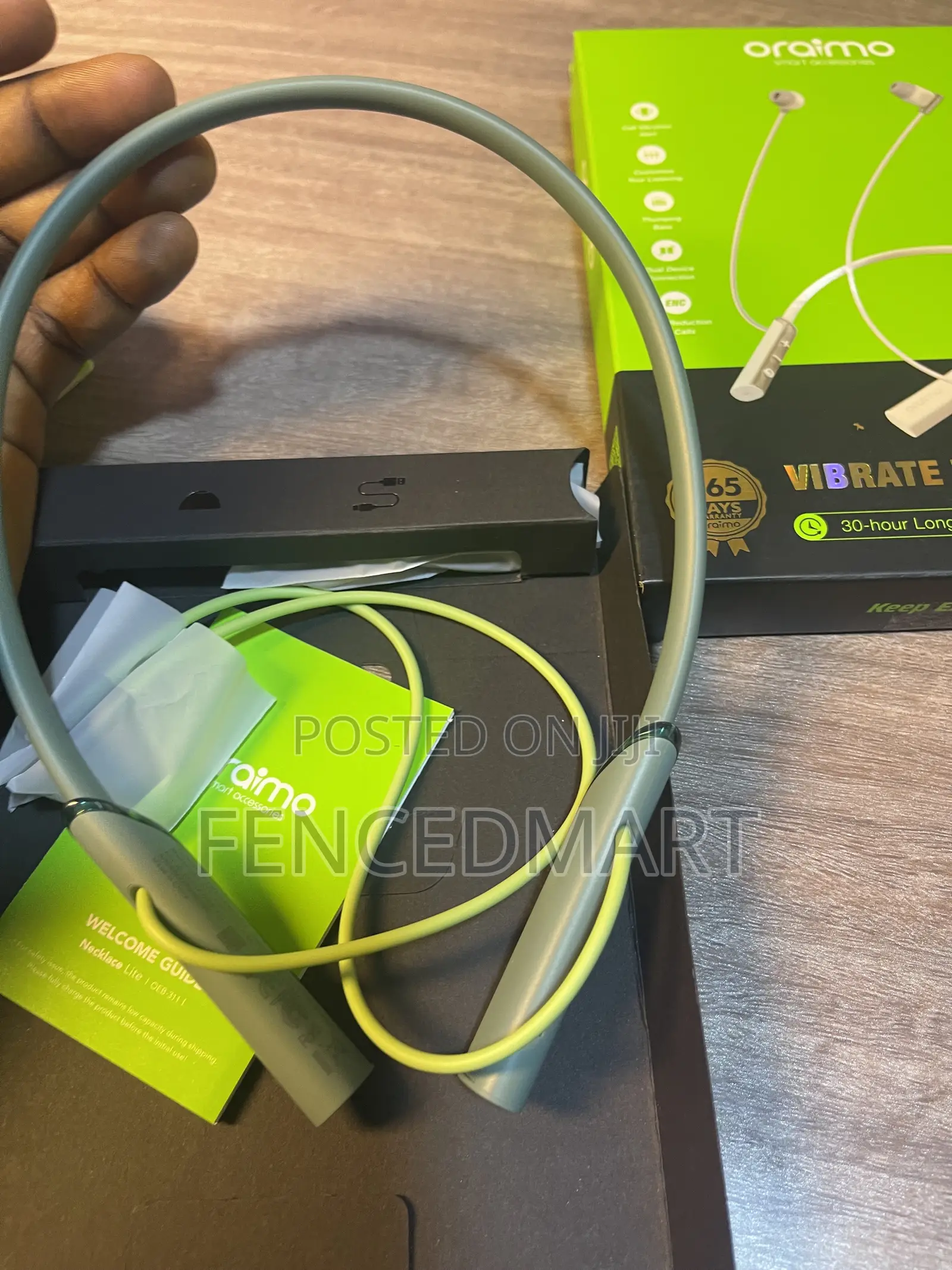 Oraimo Necklace Lite Wireless Bluetooth Neckband Earphones W