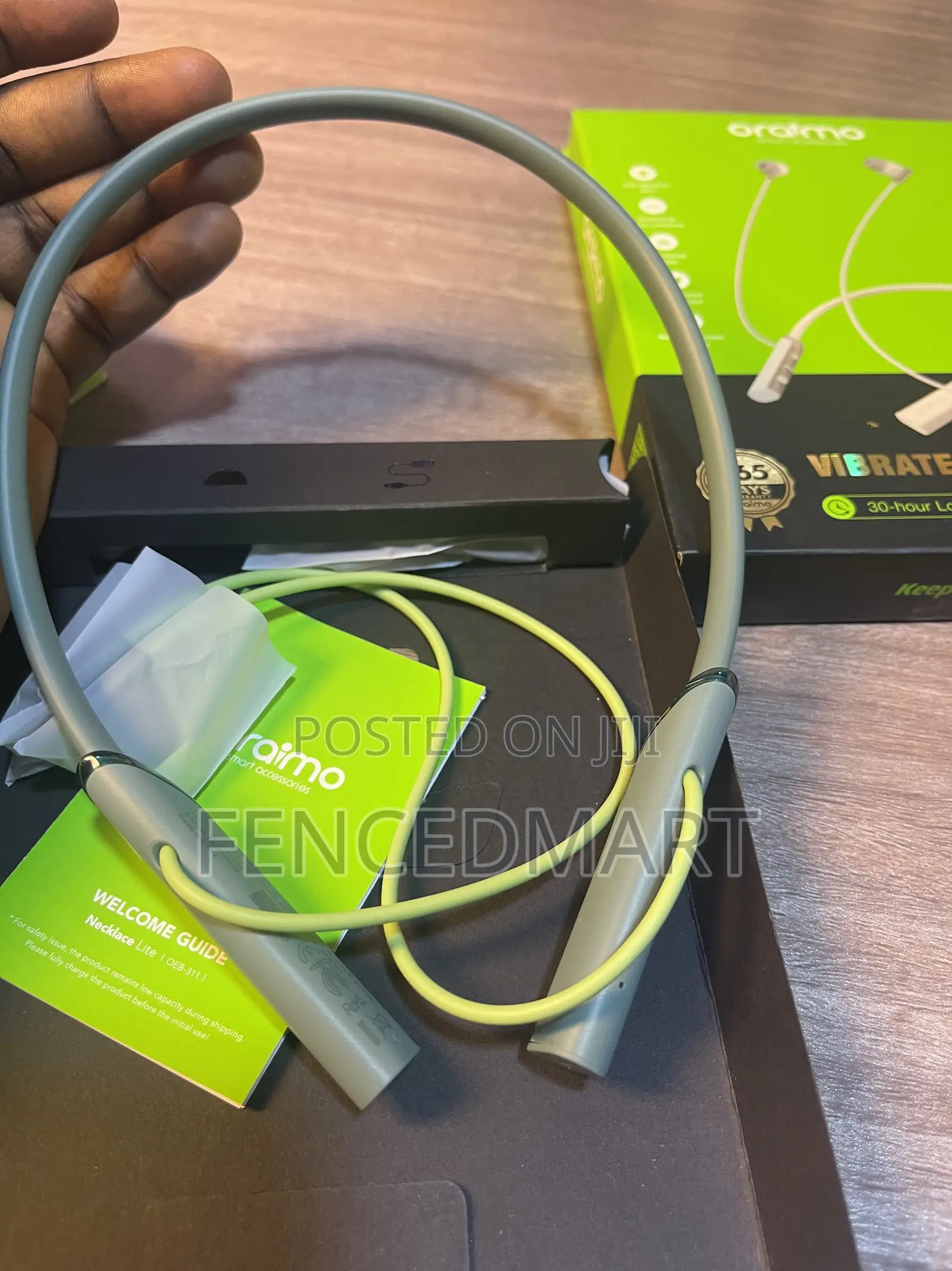 Oraimo Necklace Lite Wireless Bluetooth Neckband Earphones W