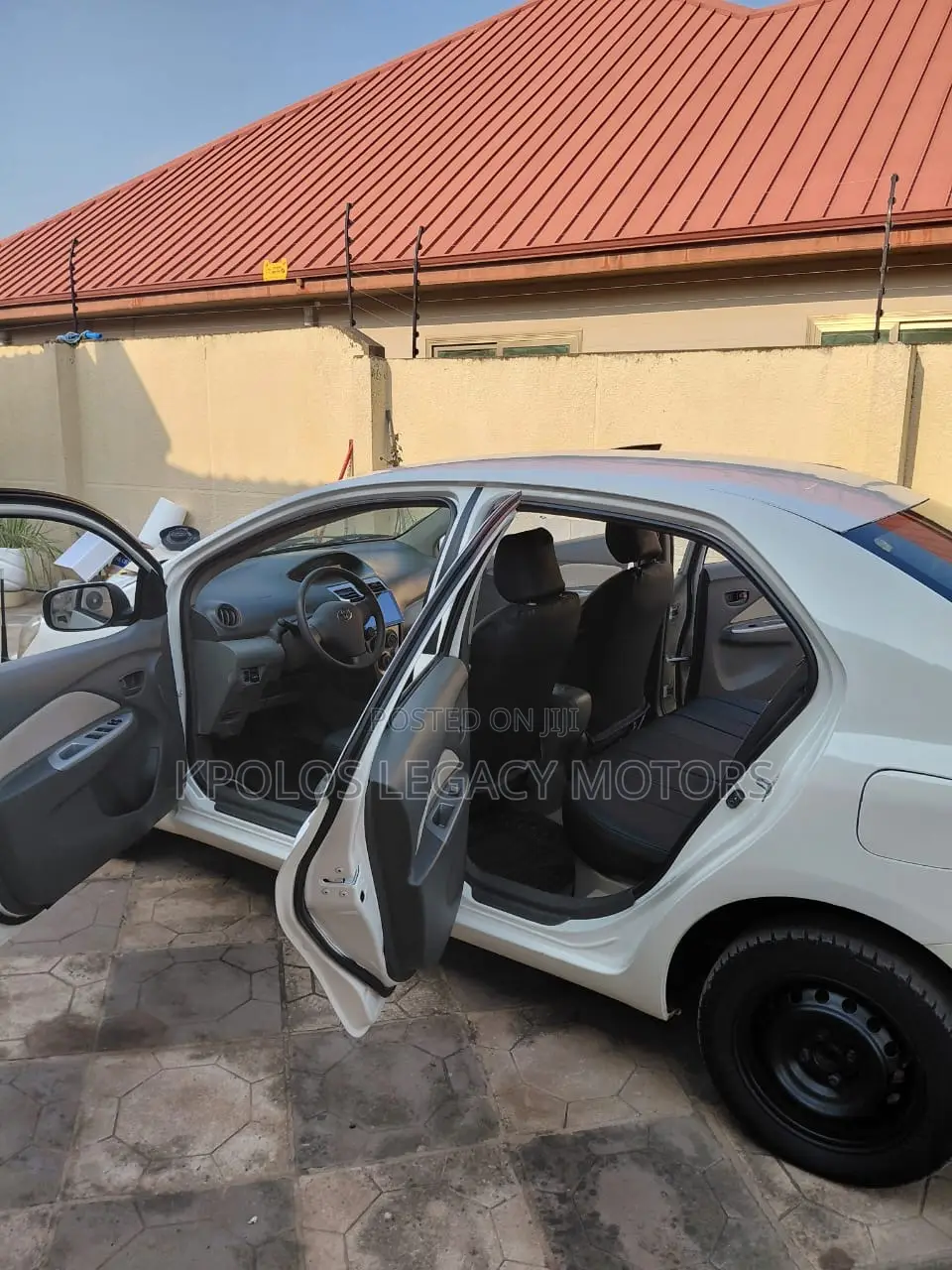 Toyota Belta 2012 White