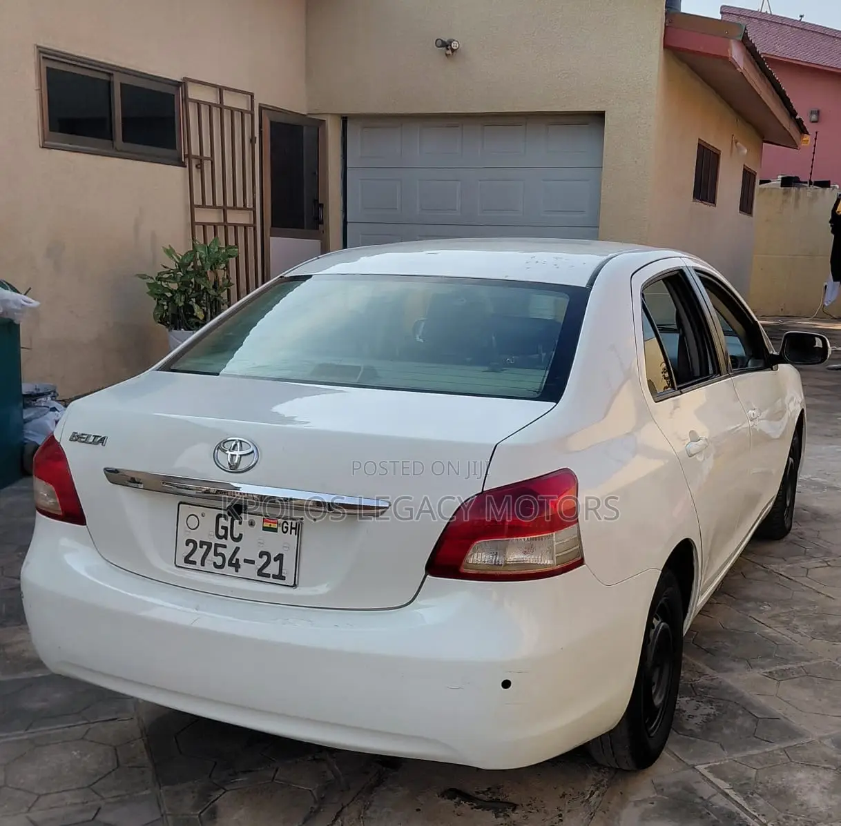 Toyota Belta 2012 White
