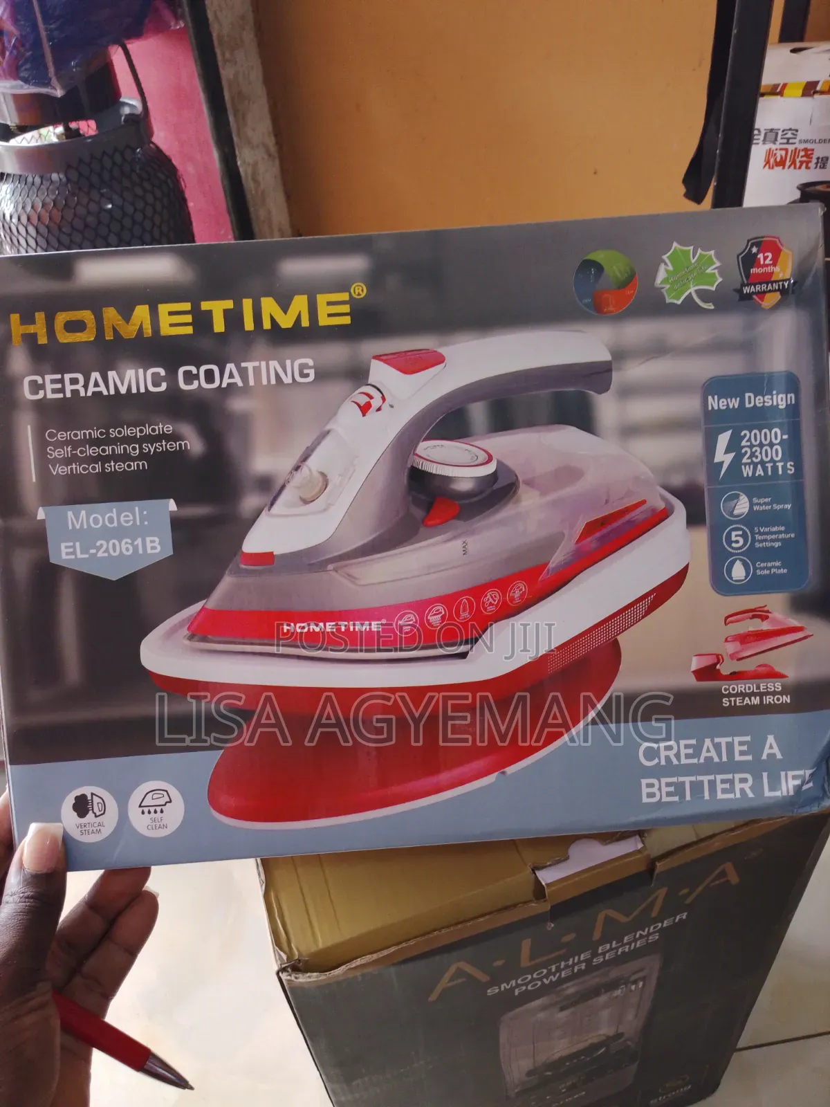 Cordless Steam Iron