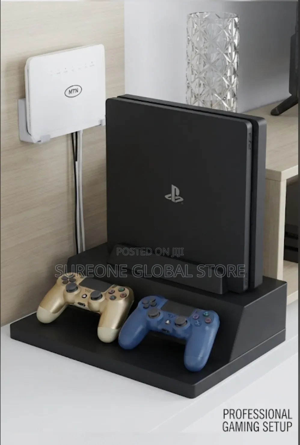 PS4 Slim 1TB With 2 Controllers 13 Games – Excellent Condition