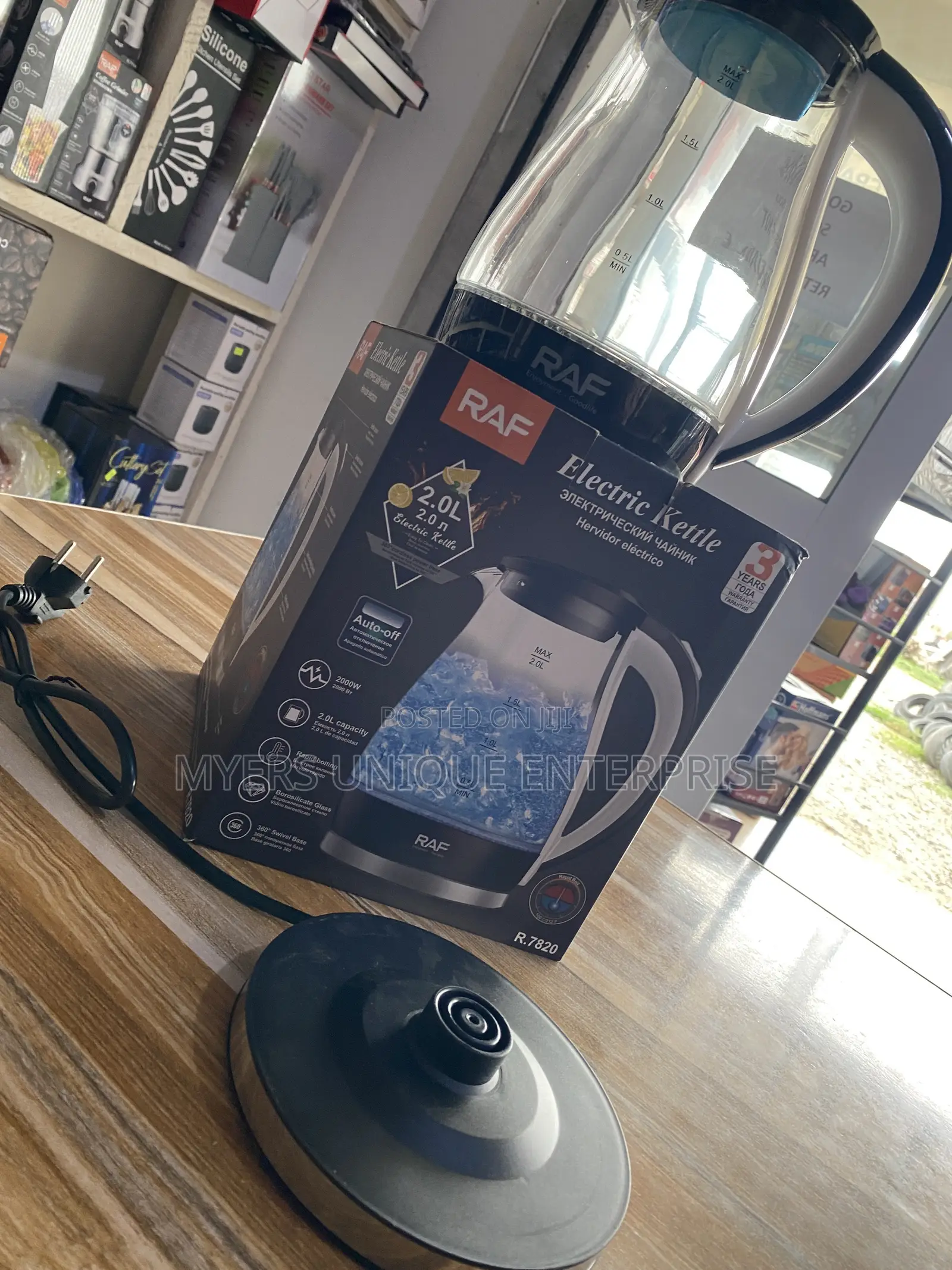 Fast Boiling Glass Kettle-2l