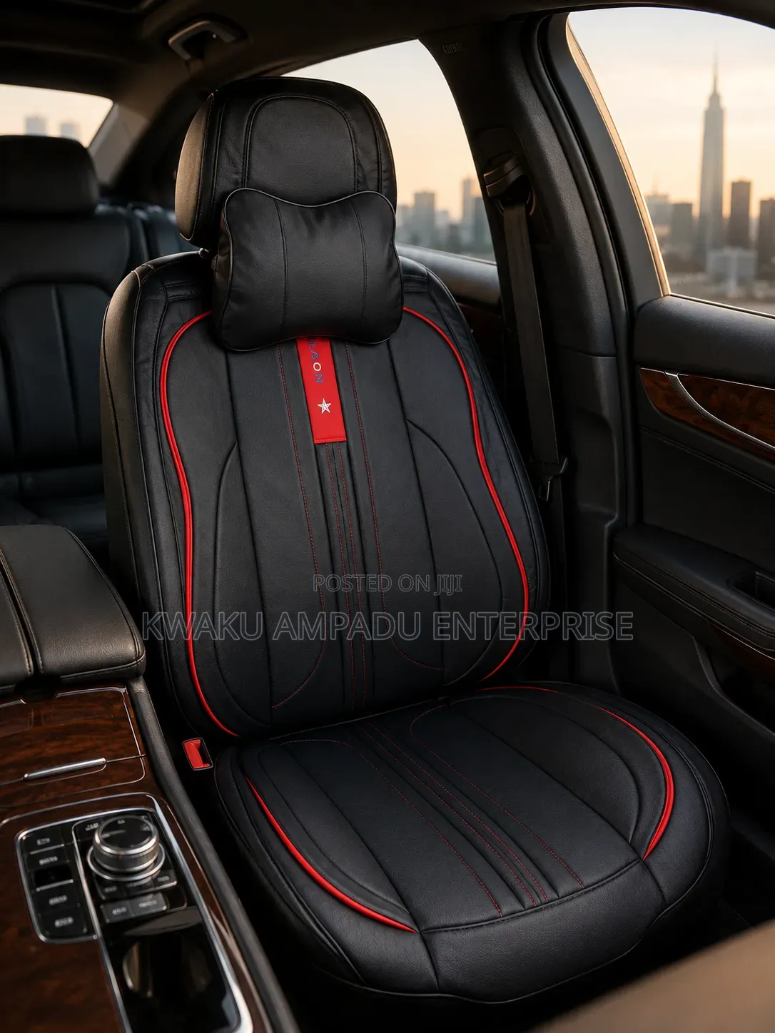 Fila Leather Seat Cover