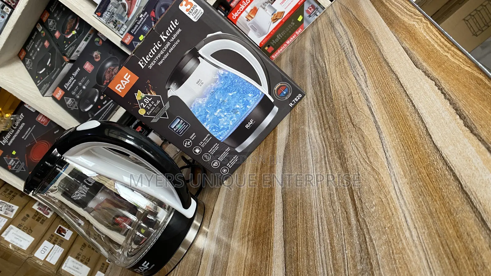 Raf Electric Glass Kettle Suitable for Homes,offices,hostels Etc