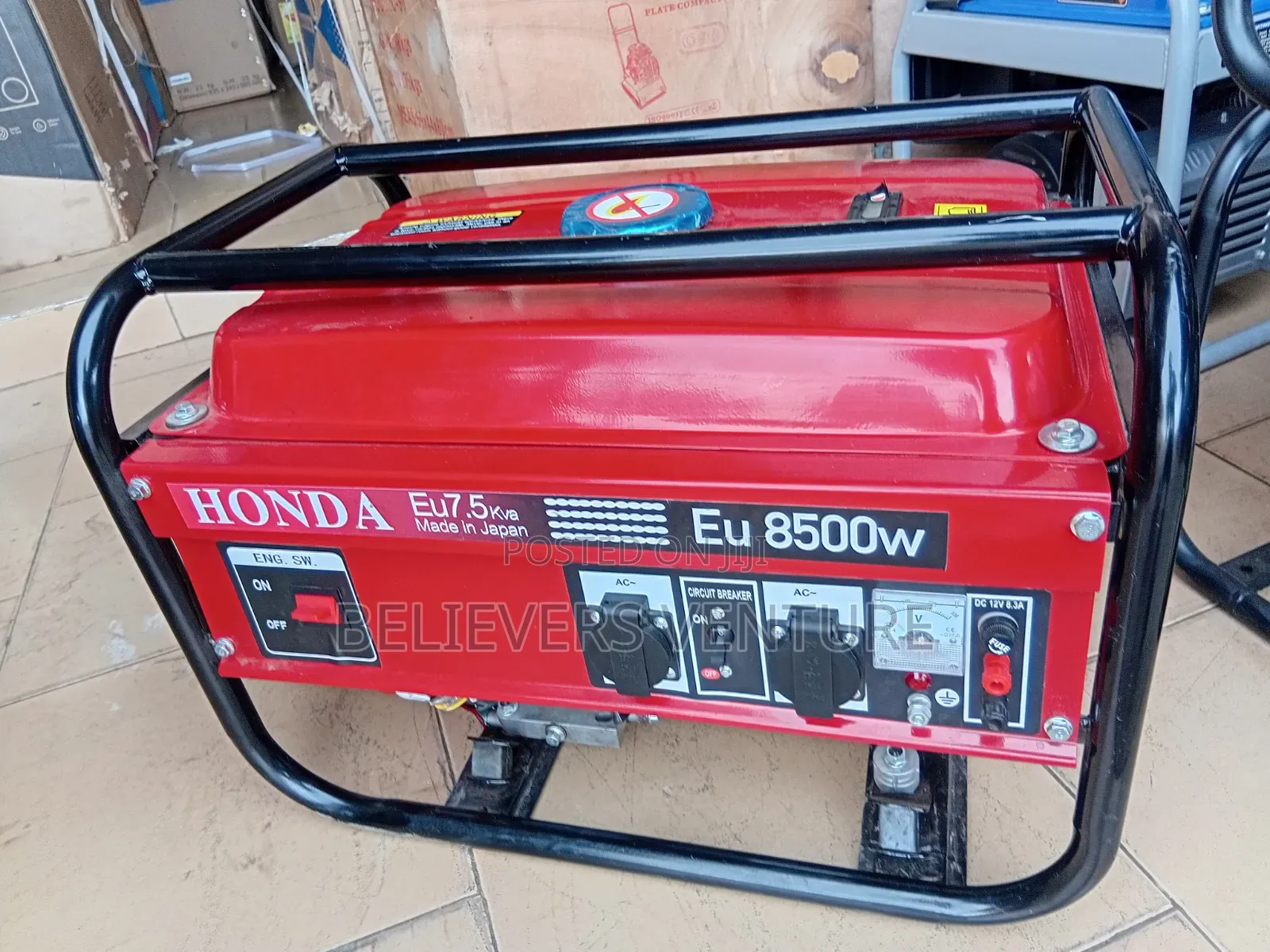 Honda 7.5kVA Generator – Heavy-Duty Backup Power 7.5kva