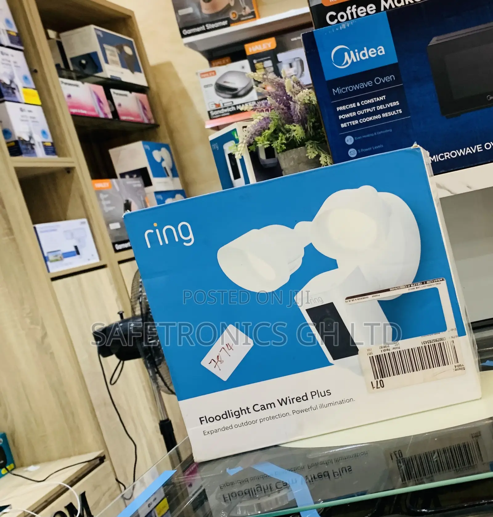 Buy Original Ring Floodlight Cam Wired Plus Outdoor Security Camera