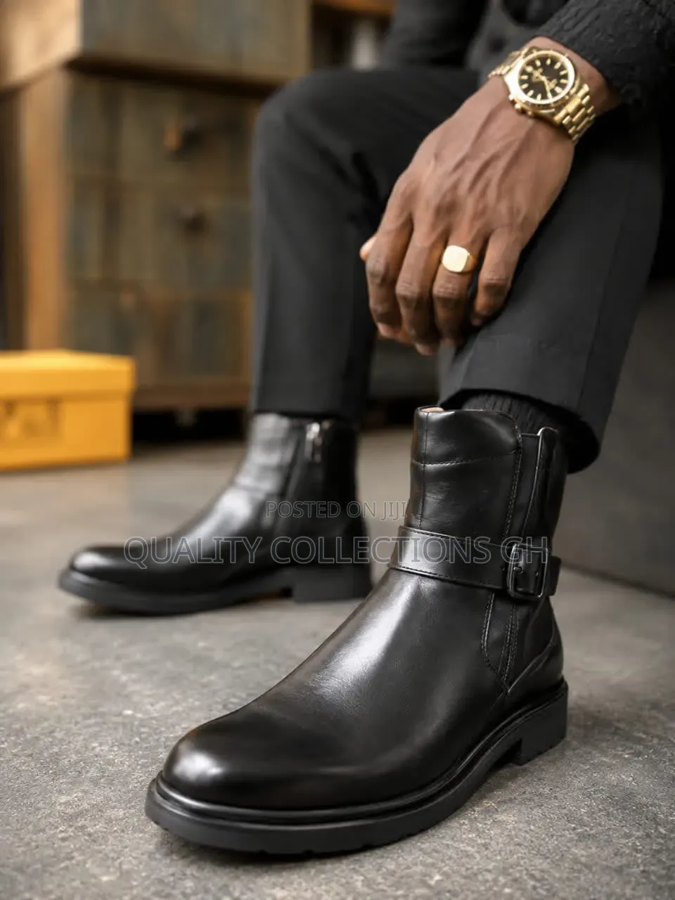 Authentic Calvin Klein Boots