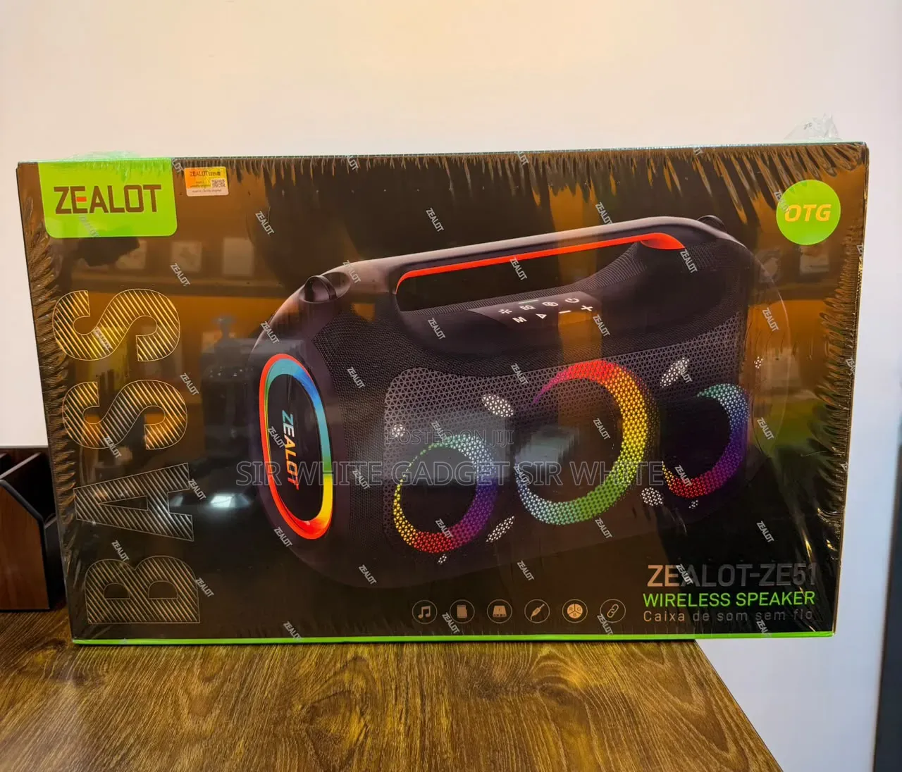 Zealot ZE51 Is a Heavy-Duty Party Speaker Deep 48,000mAh Battery