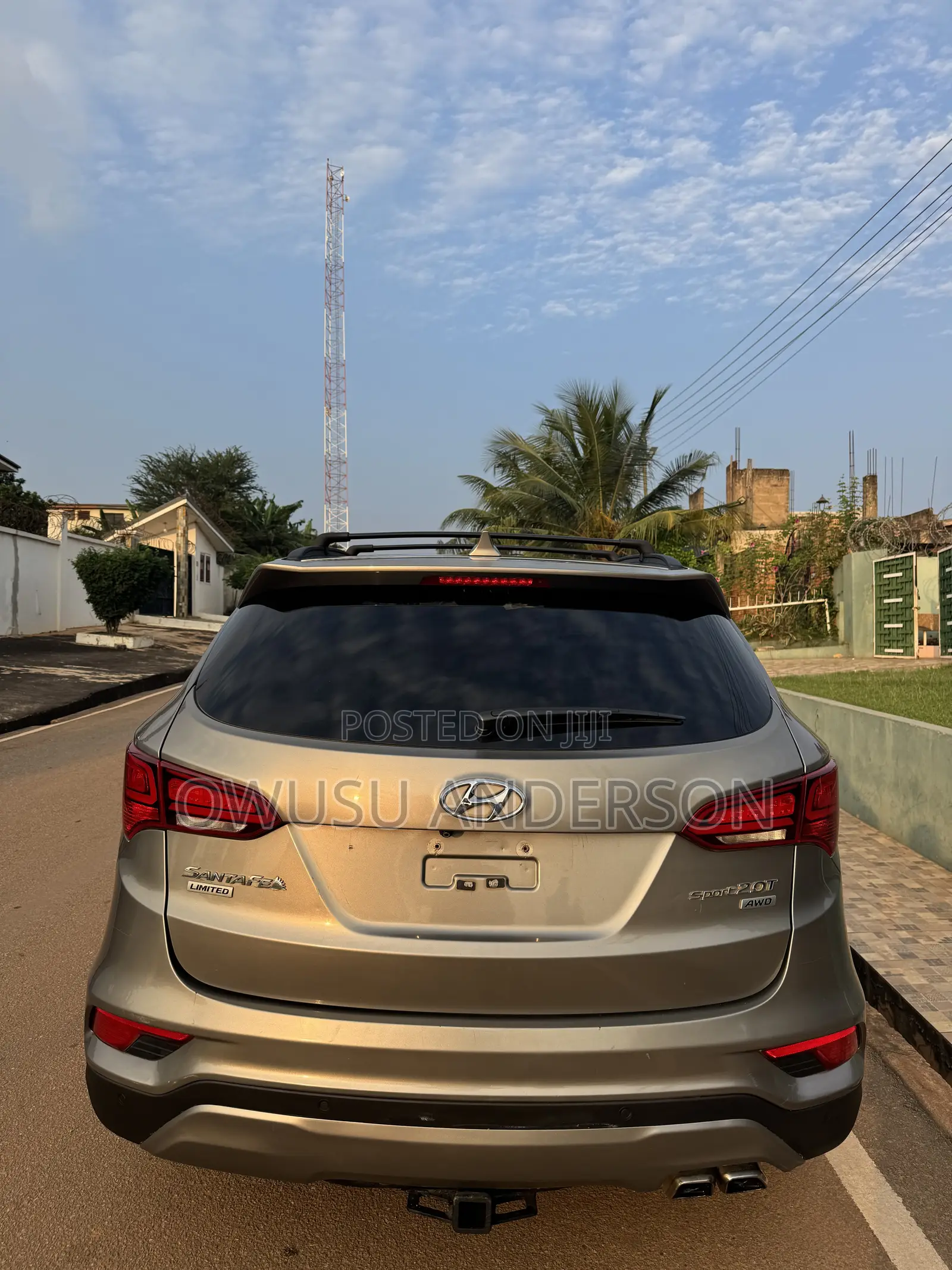 Hyundai Santa Fe 2017 Brown
