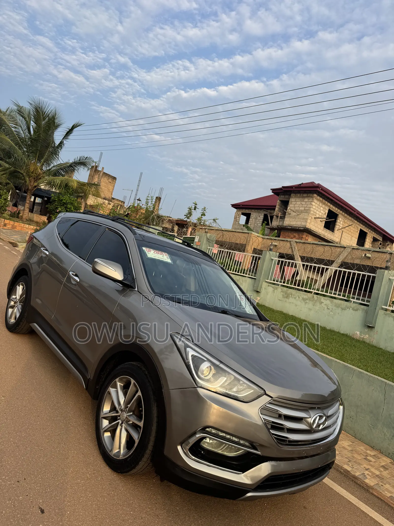 Hyundai Santa Fe 2017 Brown