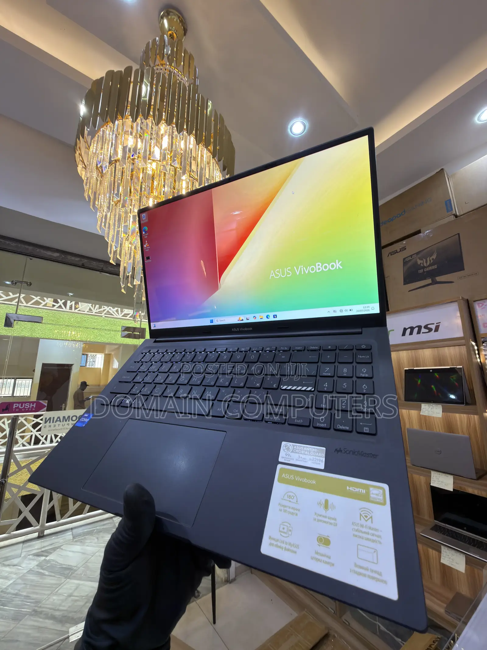 Laptop Asus Vivobook 15 16GB Intel Core i7 SSD 512GB