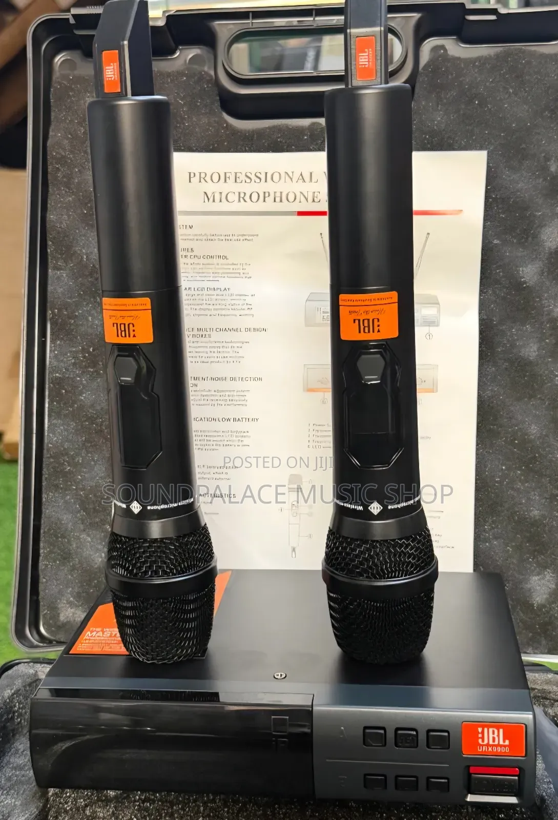 JBL URX9900 Professional 2in1 UHF Wireless Microphone