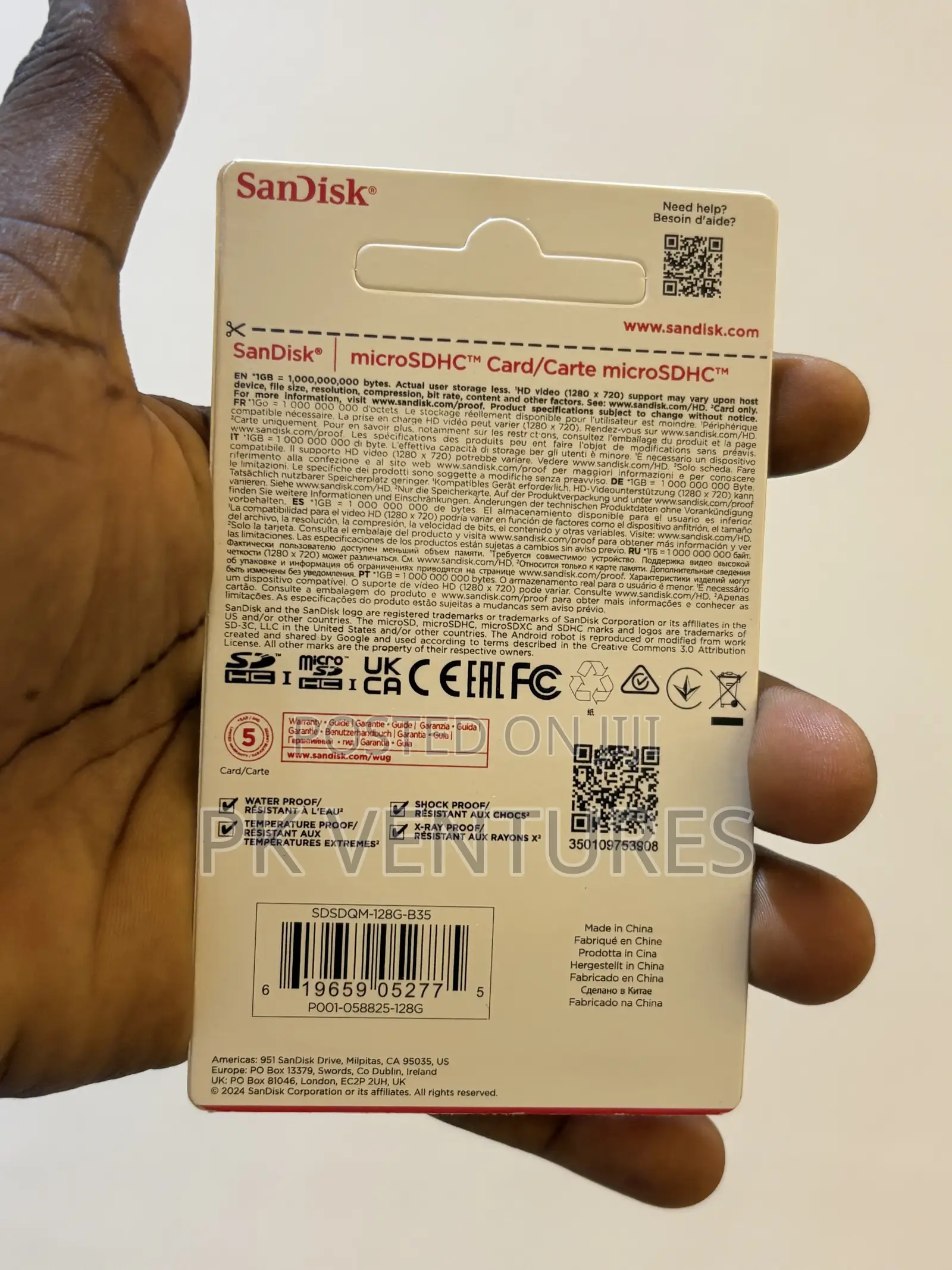 126 GB Memory Card
