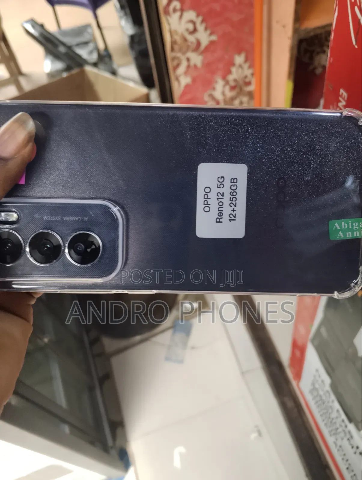 New Oppo Reno 12 5G 256 GB Black