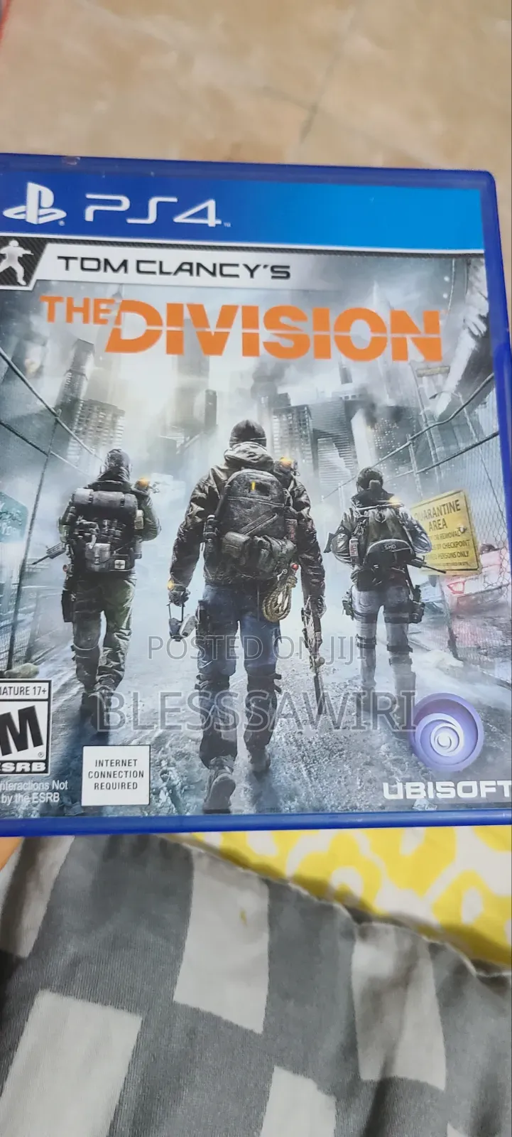 The Division PS4 Game CD