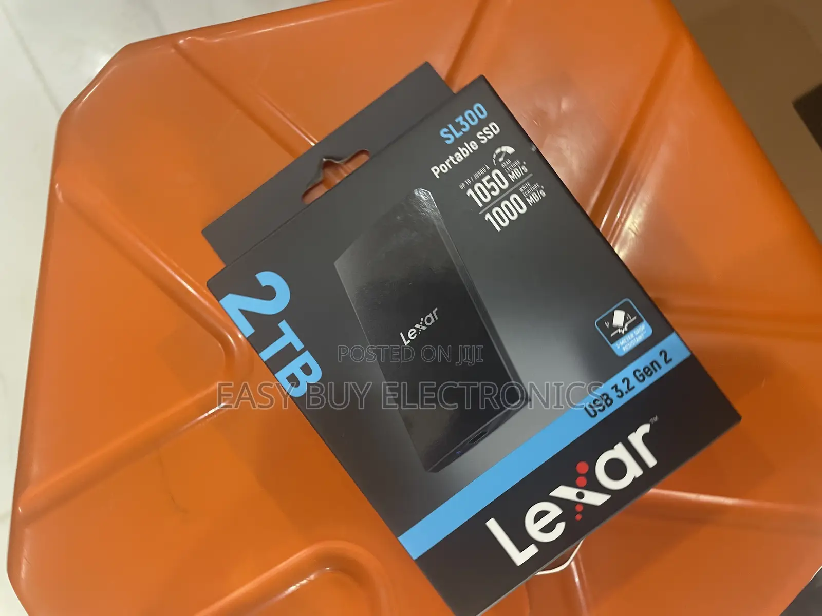 Sturdy Design Lexar 2TB Portable SSD Drive