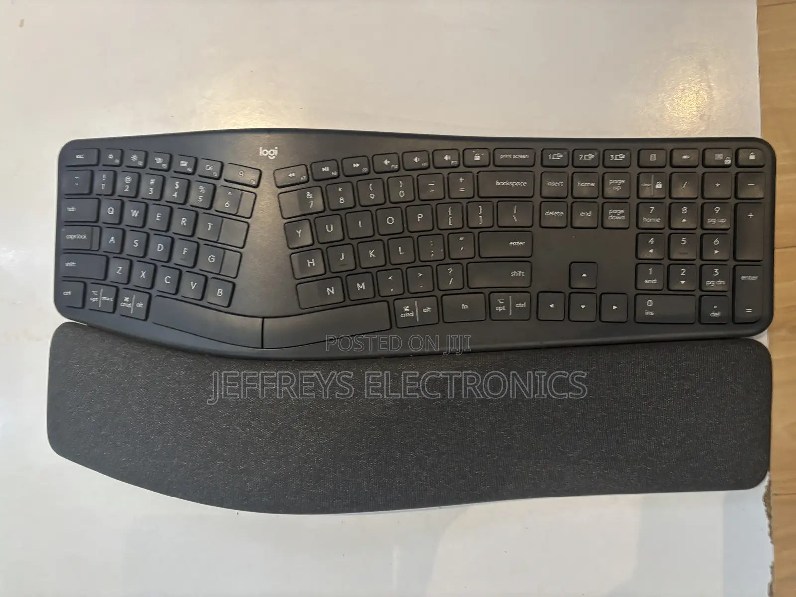 Logitech Ergo Wireless Ergonomic Keyboard With Wrist Rest