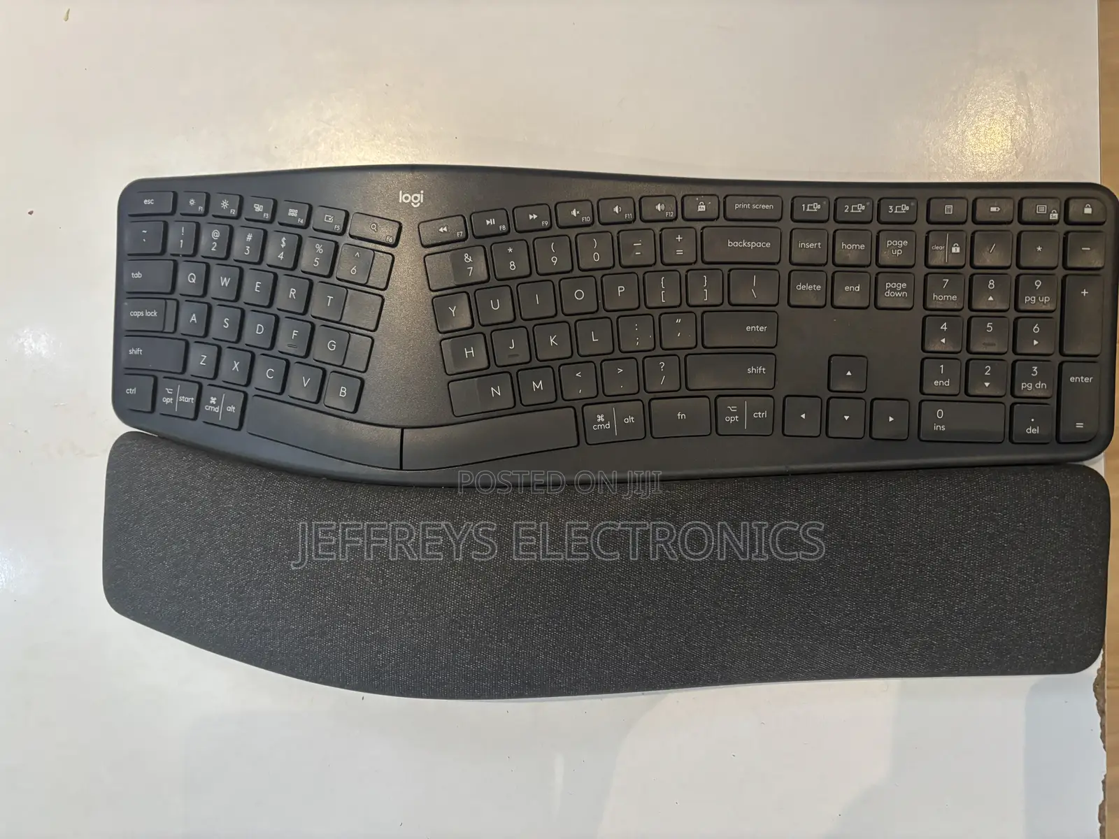 Logitech Ergo Wireless Ergonomic Keyboard With Wrist Rest