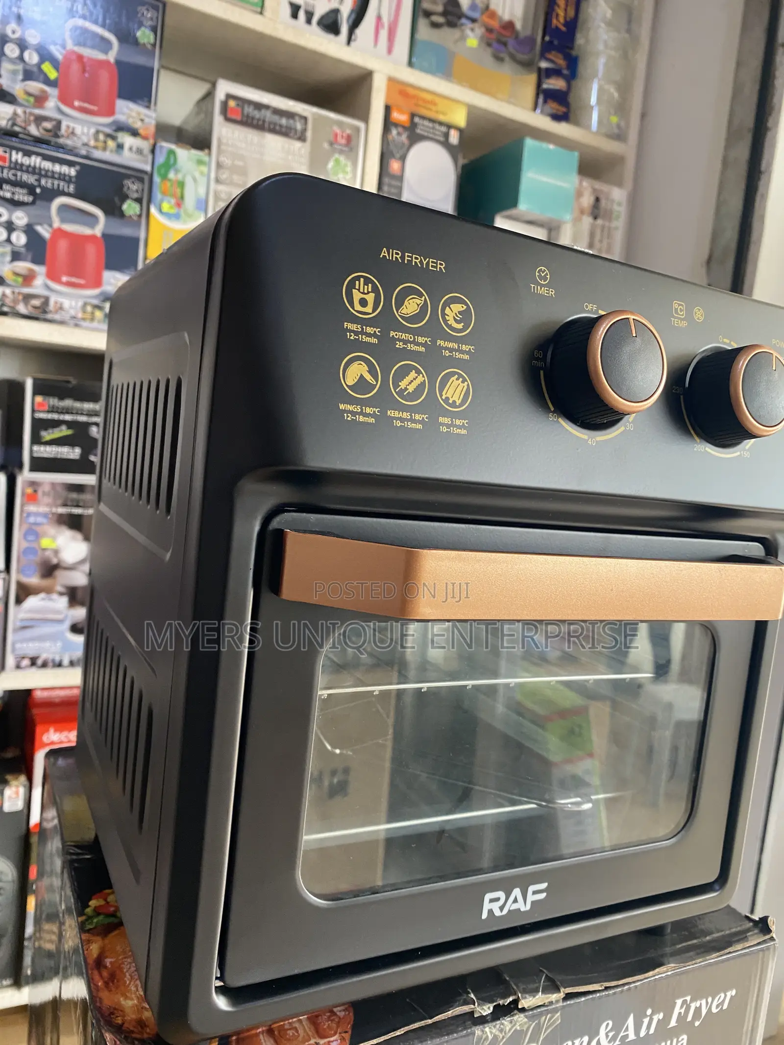 12L Air Fryer Oven With Glass Door